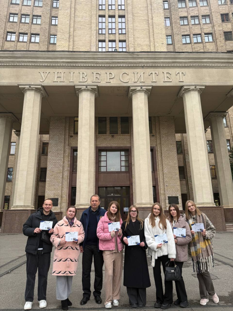 Вручення сертифікатів учасникам програми Erasmus+ Модуль Жана Моне «Договірне право ЄС. (Project 101127494 — EU-Contract)